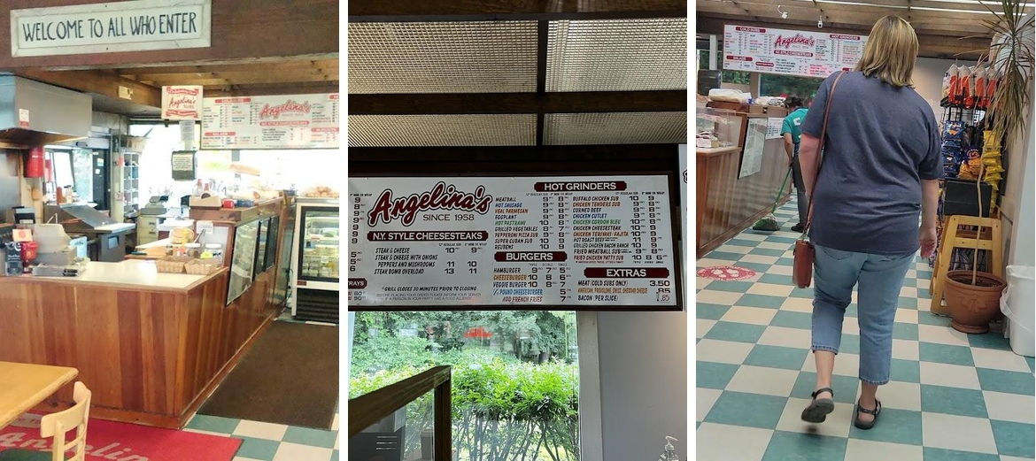 Angelina's Submarine Shops Menu