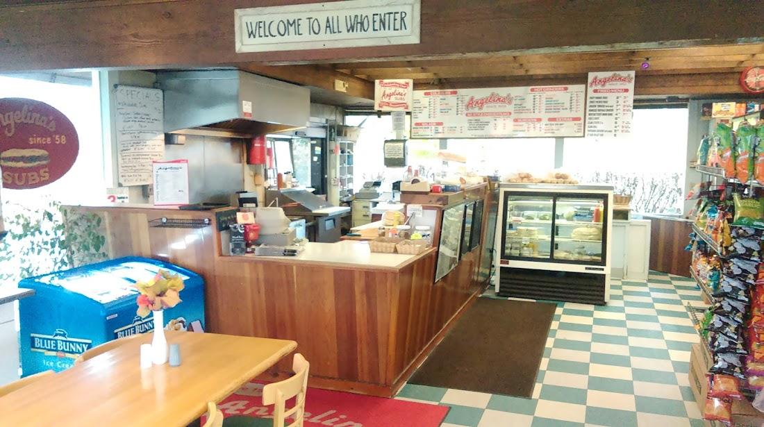 Angelina's Submarine Shops Menu